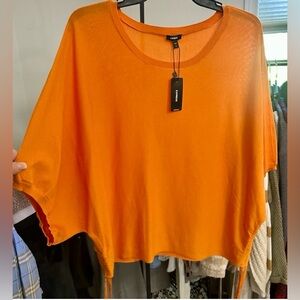 Express Oversized Knit Top NWT